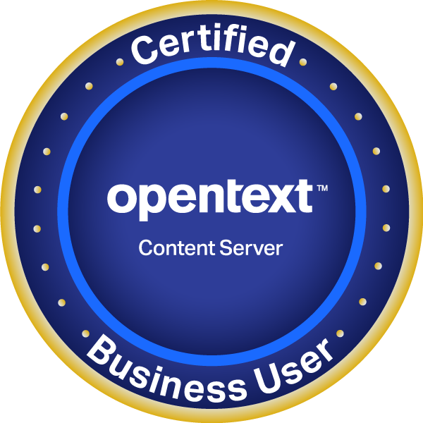 Content Server Certified Business User